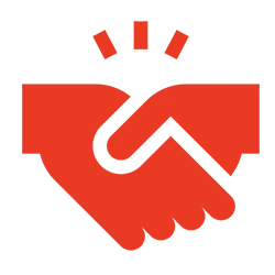 integrity icon red